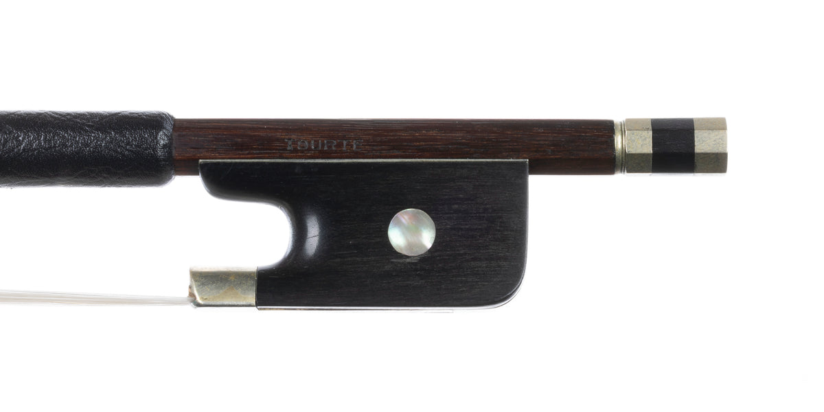 A French violin bow stamped “TOURTE”, probably by Charles Nicolas Bazi ...