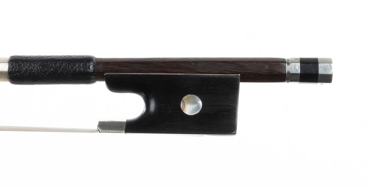 French unstamped swan’s head violin bow – The Stringed Instrument Company