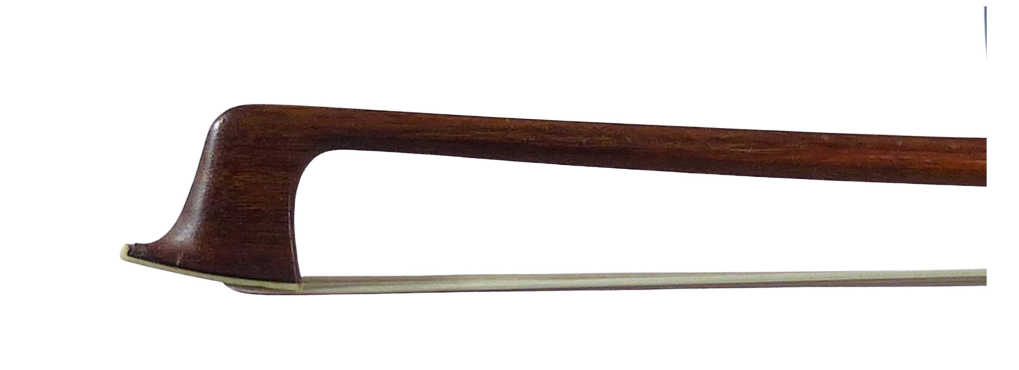 German “Dodd” copy, silver-mounted violin bow – The Stringed